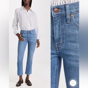 Madewell Midrise Kickout Jeans